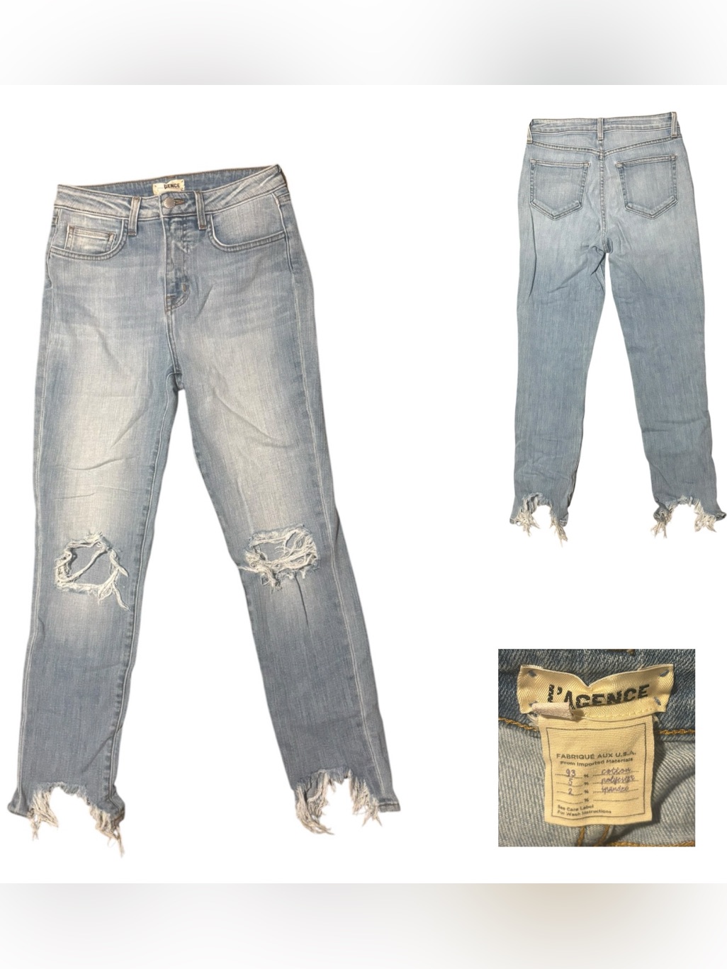 L’agence High Line High Rise Skinny Jeans